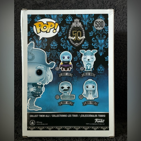 NIB Funko Pop Haunted Mansion "Merry Minstrel" #580 *Hot Topic Exclusive - Picture 5 of 6